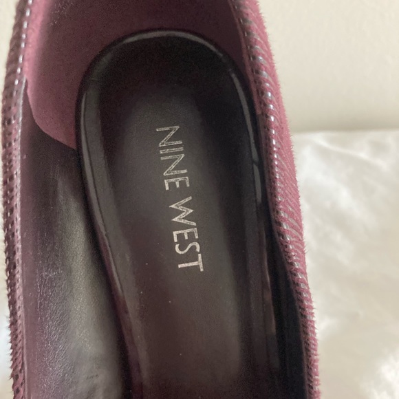 Nine West Burgundy pumps - Picture 2 of 6